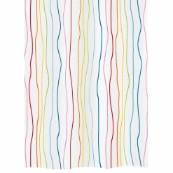 Kleine Wolke Duschvorhang Jolie - Polyester - Mehrfarbig - 180 x 200 cm