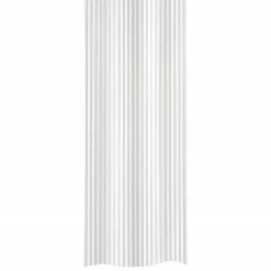 Kleine Wolke Duschvorhang Sanna - Polyester - Weiß - 240 x 180 cm