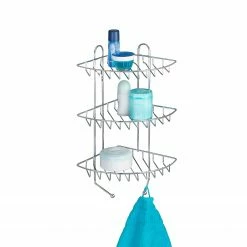 WENKO Eckregal Exklusiv II - Stahl - Chrom -Badaccessoires Verkäufe 1000287125 210827 13301000025 DETAILS P000000001000287125