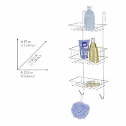 WENKO Duschregal Revigo - Stahl - Chrom -Badaccessoires Verkäufe 1000287132 210827 133012000790 ICON DETAILS P000000001000287132 icon seal