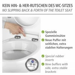 WENKO WC-Sitz Rieti - Edelstahl - Weiß -Badaccessoires Verkäufe 1000287136 210827 133014000815 ICON DETAILS P000000001000287136 icon seal