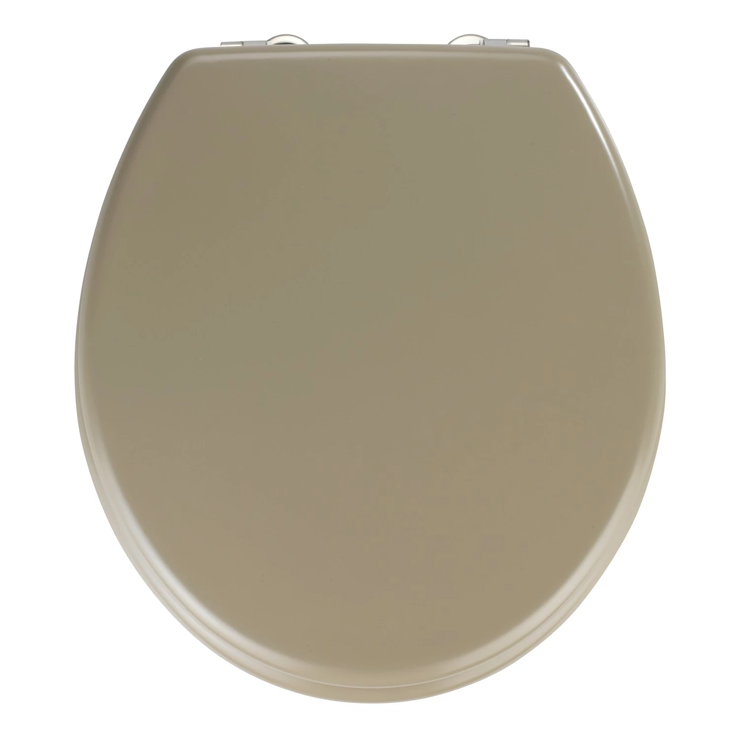 WENKO WC-Sitz Prima - Edelstahl - Beige 3 WENKO WC-Sitz Prima - Edelstahl - Beige