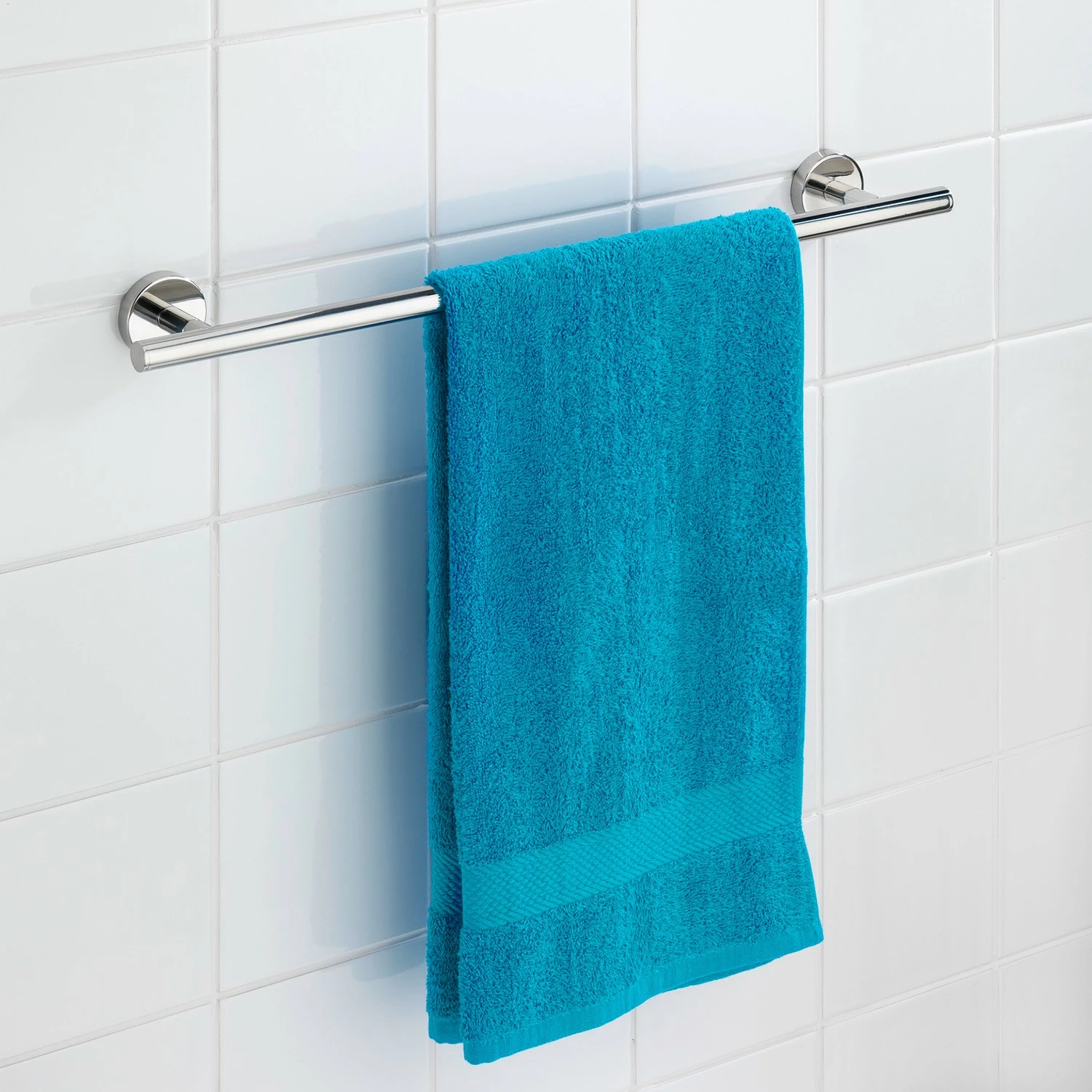 Badetuchstange Uno Bosio II - Edelstahl - Silber 4 Badetuchstange Uno Bosio II - Edelstahl - Silber – Bild 2