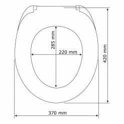 WENKO Premium WC-Sitz Mora - Edelstahl - Weiß -Badaccessoires Verkäufe 1000287168 210827 133028001018 ICON DETAILS P000000001000287168 icon seal