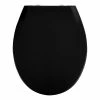 WENKO Premium WC-Sitz Kos - Thermoplast / Edelstahl - Schwarz -Badaccessoires Verkäufe 1000287187 210827 13303600416 IMAGE P000000001000287187