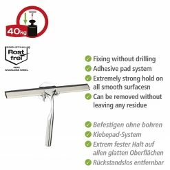 WENKO Duschabzieher Terni Plus - Zink - Chrom -Badaccessoires Verkäufe 1000287206 210827 133043001252 ICON DETAILS P000000001000287206 icon seal