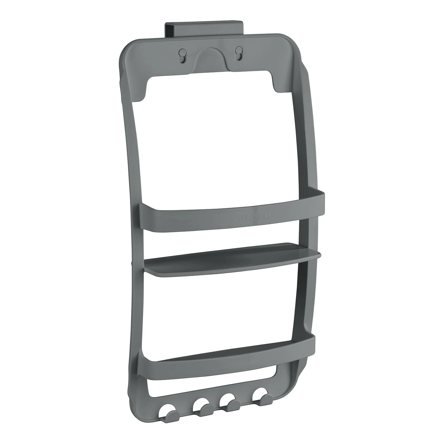 WENKO Badregal Universal - Polypropylen - Anthrazit 3 WENKO Badregal Universal - Polypropylen - Anthrazit