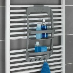 WENKO Badregal Universal - Polypropylen - Anthrazit 13 WENKO Badregal Universal - Polypropylen - Anthrazit -Badaccessoires Verkäufe 1000287209 210827 13304400541 DETAILS P000000001000287209