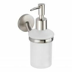 Seifenspender Cuba - Zink - Silber - Füllmenge: 180 ml