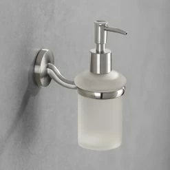 Seifenspender Cuba - Zink - Silber - Füllmenge: 180 ml -Badaccessoires Verkäufe 1000287215 210827 13304600569 MOOD DETAILS P000000001000287215 mood