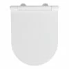 WENKO Premium WC-Sitz Nuoro - Edelstahl / Polyester PVC - Weiß -Badaccessoires Verkäufe 1000287216 210827 13304600573 IMAGE P000000001000287216