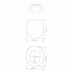 WENKO Premium WC-Sitz Nuoro - Edelstahl / Polyester PVC - Weiß -Badaccessoires Verkäufe 1000287216 210827 133047001308 ICON DETAILS P000000001000287216 icon seal