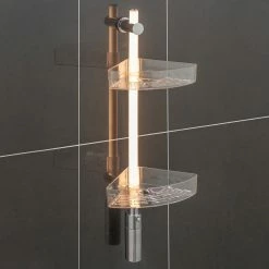 WENKO LED-Duscheckregal Antik - Polycarbonat - Transparent 21 WENKO LED-Duscheckregal Antik - Polycarbonat - Transparent -Badaccessoires Verkäufe 1000287217 210827 13304700585 DETAILS P000000001000287217