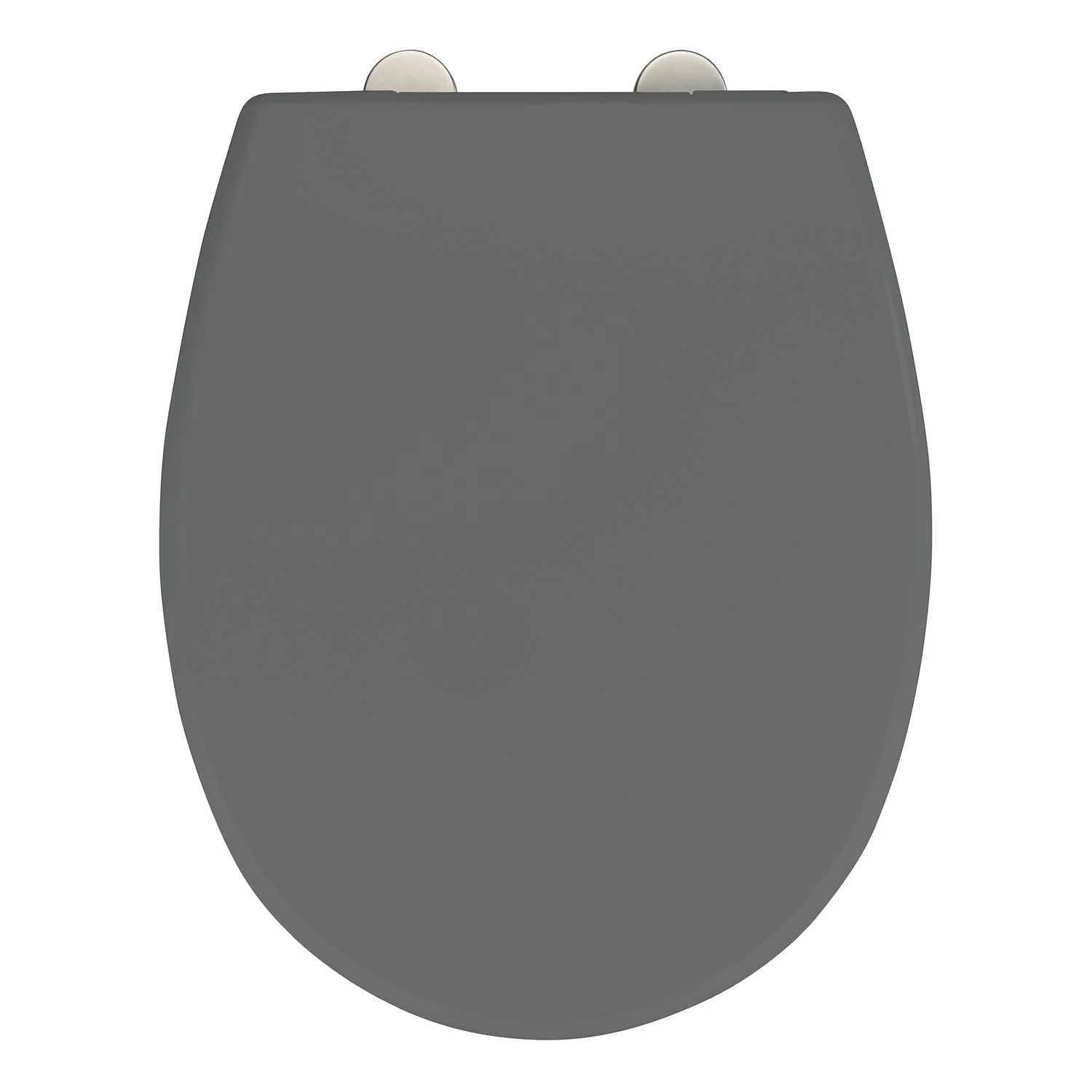 WENKO WC-Sitz Vorno Neo - Edelstahl - Grau 3 WENKO WC-Sitz Vorno Neo - Edelstahl - Grau