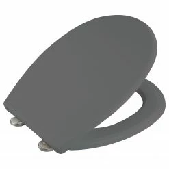 WENKO WC-Sitz Vorno Neo - Edelstahl - Grau 12 WENKO WC-Sitz Vorno Neo - Edelstahl - Grau -Badaccessoires Verkäufe 1000287226 210827 13305200649 DETAILS P000000001000287226