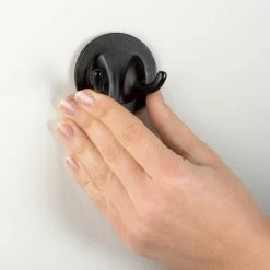 WENKO Turbo-Loc Duschabzieher Bambusa - Edelstahl - Schwarz / Natur -Badaccessoires Verkäufe 1000287231 210827 13305300667 DETAILS P000000001000287231