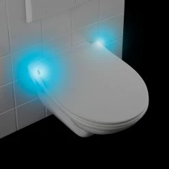 WENKO Premium LED WC-Sitz Aqua - Edelstahl - Weiß -Badaccessoires Verkäufe 1000287242 210827 13305600716 DETAILS P000000001000287242