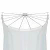 WENKO Duschschirm mit 12 Armen - Kunststoff / Edelstahl, pulverbeschichtet - Glänzend -Badaccessoires Verkäufe 1000289427 210907 16455200234 IMAGE P000000001000289427