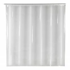 WENKO Duschvorhang Salda - Polyethylen-Vinylacetat - Transparent
