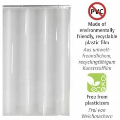 WENKO Duschvorhang Salda - Polyethylen-Vinylacetat - Transparent 11 WENKO Duschvorhang Salda - Polyethylen-Vinylacetat - Transparent -Badaccessoires Verkäufe 1000289456 210907 16455700316 DETAILS P000000001000289456