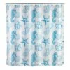 WENKO Duschvorhang Lagoa - Polyester - Weiß / Hellblau -Badaccessoires Verkäufe 1000289466 210907 16454600138 IMAGE P000000001000289466