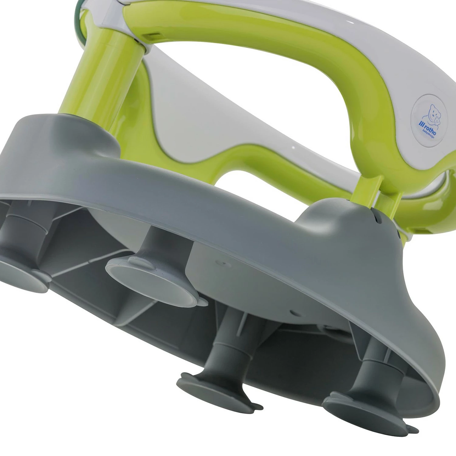 Rotho Babydesign Baby Badesitz Basic - Weiß / Grün 7 Rotho Babydesign Baby Badesitz Basic - Weiß / Grün – Bild 5