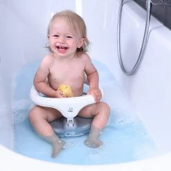 Rotho Babydesign Baby Badesitz Basic - Weiß / Grau -Badaccessoires Verkäufe 1000293723 210922 15443500080 MOOD DETAILS P000000001000293723 mood