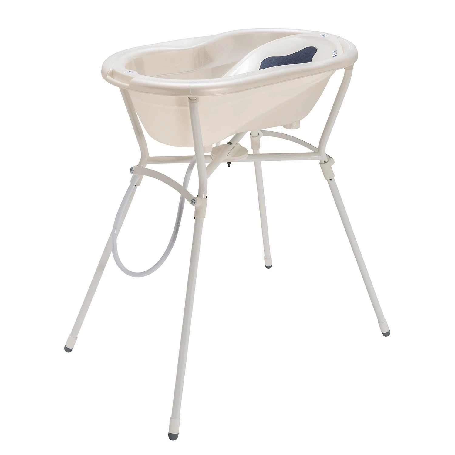 Rotho Babydesign Babybadewannen-Set TOP Badelösung 4-tlg - Perlweiß 3 Rotho Babydesign Babybadewannen-Set TOP Badelösung 4-tlg - Perlweiß