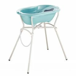 Rotho Babydesign Babybadewannen-Set TOP Badelösung 4-tlg - Petrol