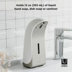 Umbra Seifenspender Emperor - Weiß / Nickel -Badaccessoires Verkäufe 1000316996 220112 13102100683 SKETCH DETAILS P000000001000316996 sketch