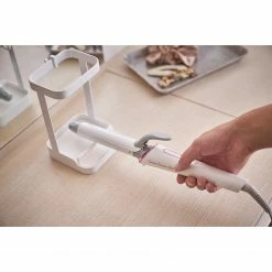 Yamazaki Föhnhalter Tower - Stahl / Silikon - Weiß -Badaccessoires Verkäufe 1000318534 220107 16172000215 DETAILS P000000001000318534