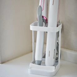 Yamazaki Föhnhalter Tower - Stahl / Silikon - Weiß -Badaccessoires Verkäufe 1000318534 220107 16172000251 DETAILS P000000001000318534