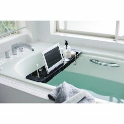 Yamazaki Wannenablage Tower - Stahl / ABS - Schwarz -Badaccessoires Verkäufe 1000318557 220107 16174600360 MOOD DETAILS P000000001000318557 mood