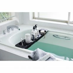 Yamazaki Wannenablage Tower - Stahl / ABS - Schwarz -Badaccessoires Verkäufe 1000318557 220107 16174600364 MOOD DETAILS P000000001000318557 mood