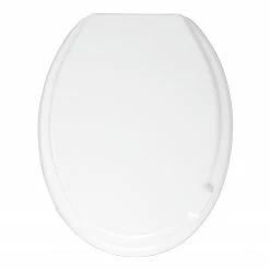 WENKO WC-Sitz Mop - Thermoplast, Befestigung: Kunststoff - Weiß