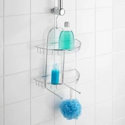 WENKO Duschcaddy Kuopio - Stahl - Silber -Badaccessoires Verkäufe 1000333035 220218 021 MOOD DETAILS P000000001000333035 mood