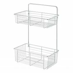 WENKO Wandregal Catania - Stahl - Silber