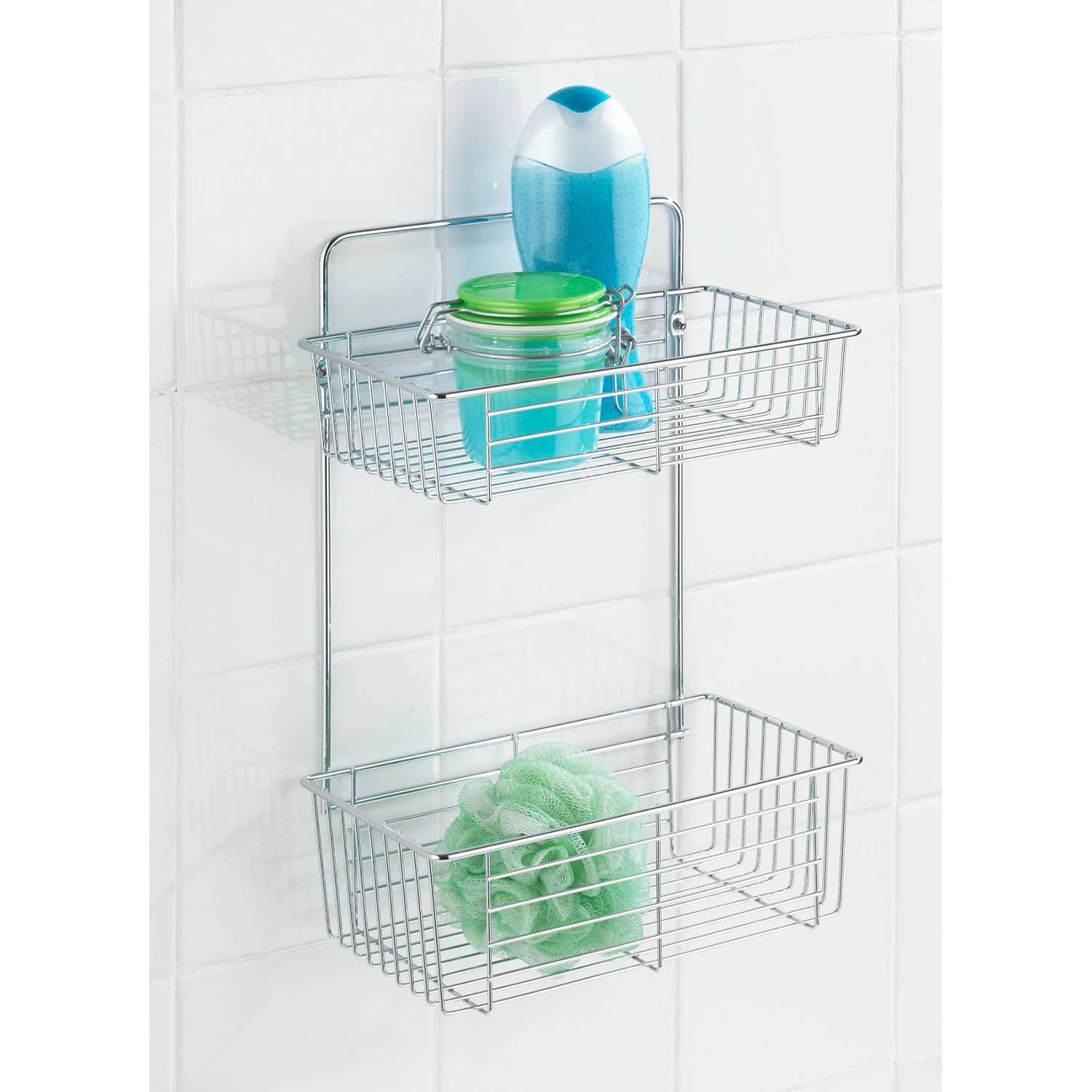 WENKO Wandregal Catania - Stahl - Silber 4 WENKO Wandregal Catania - Stahl - Silber – Bild 2