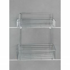 WENKO Wandregal Avesta - Stahl - Silber -Badaccessoires Verkäufe 1000333047 220218 021 MOOD DETAILS P000000001000333047 mood