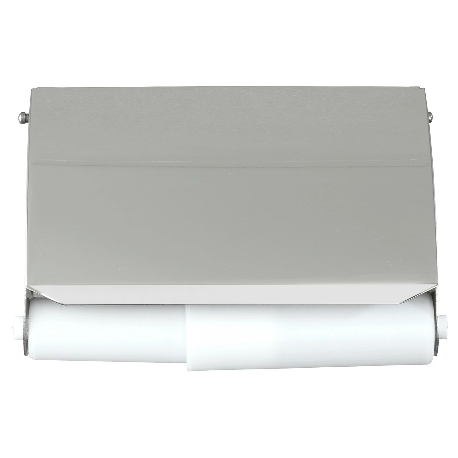 WENKO Toilettenpapierrollenhalter Basic - Edelstahl - Silber 9 WENKO Toilettenpapierrollenhalter Basic - Edelstahl - Silber – Bild 7