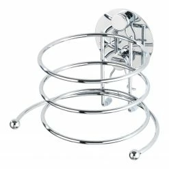 WENKO Turbo-Loc Haartrocknerhalter Eperny - Stahl - Silber