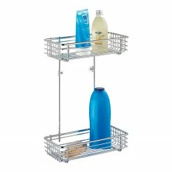 WENKO Universalregal Milano - Stahl - Silber