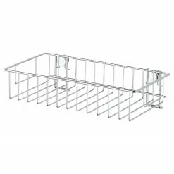 WENKO Wandablage Classic - Stahl - Silber - Höhe: 6 cm