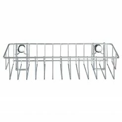 WENKO Wandablage Classic - Stahl - Silber - Höhe: 6 cm -Badaccessoires Verkäufe 1000333080 220218 030 DETAILS P000000001000333080