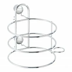 WENKO Haartrocknerhalter Classic - Stahl - Silber -Badaccessoires Verkäufe 1000333081 220218 030 DETAILS P000000001000333081