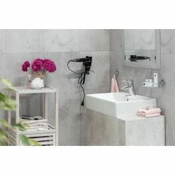 WENKO Vacuum-Loc Haartrocknerhalter Glostrup - Stahl - Silber -Badaccessoires Verkäufe 1000333084 220218 021 MOOD DETAILS P000000001000333084 mood
