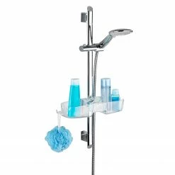 WENKO Duschstangencaddy Premium - Polystyrol / ABS - Transparent -Badaccessoires Verkäufe 1000333098 220218 030 DETAILS P000000001000333098