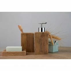 WENKO Seifenablage Marla - Polyresin - Braun -Badaccessoires Verkäufe 1000333110 220218 021 MOOD DETAILS P000000001000333110 mood