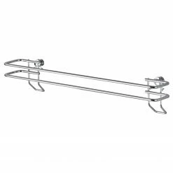 WENKO Handtuchstange Classic - Stahl - Silber