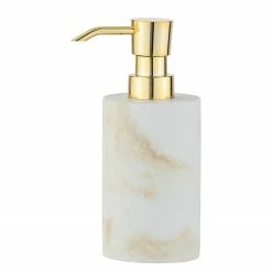 WENKO Seifenspender Odos - Polyresin - Weiß -Badaccessoires Verkäufe 1000333172 220218 030 DETAILS P000000001000333172